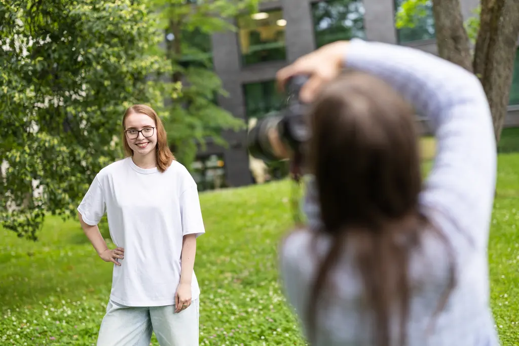 fotograaf portreefotot pildistamas